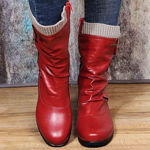 Weiche Damen Winterstiefel Komfortabel Warm
