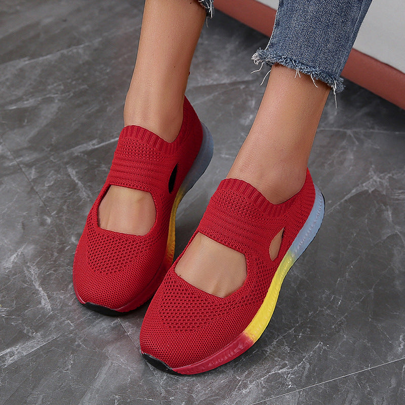 Orthopädische Turnschuhe Frauen Heidi Mode Bequem