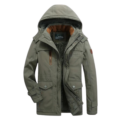 Herren Outdoor-Jacke Isoliert Wärme Winterjacke