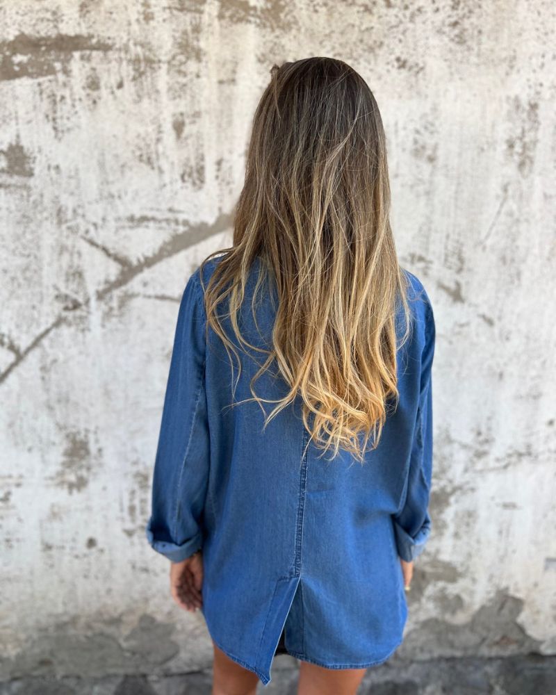 Lederblazer Denim Blazer Modern Lässig - BerlinGlamour