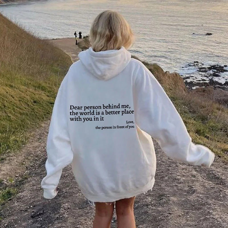 BerlinGlamour Hoodie: Du Bist Genug