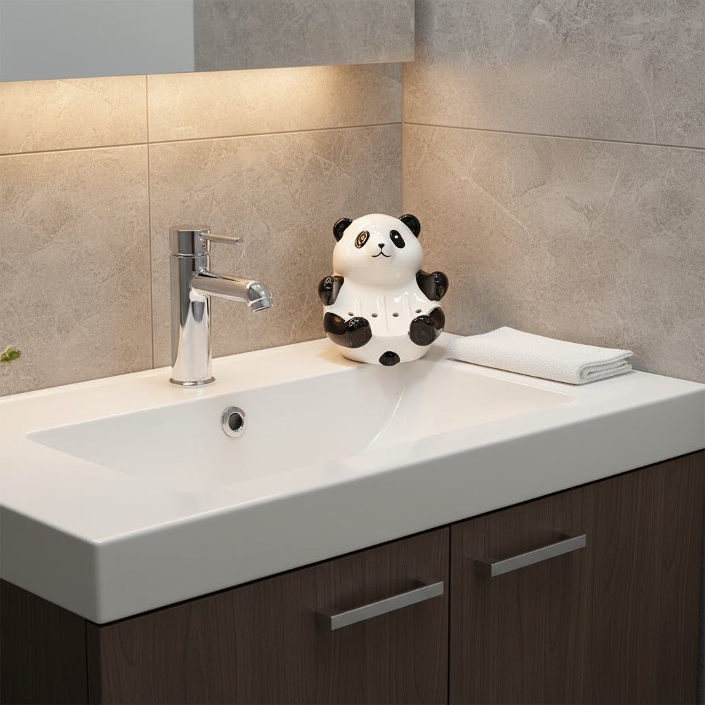 Panda Seifenspender Flexibel Süß