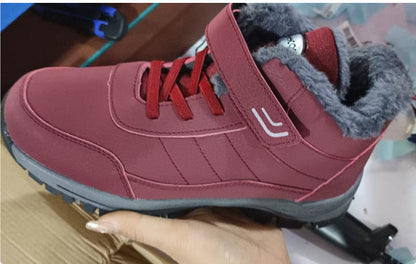 Frauen Winterstiefel Warm Bequem Komfortschuhe