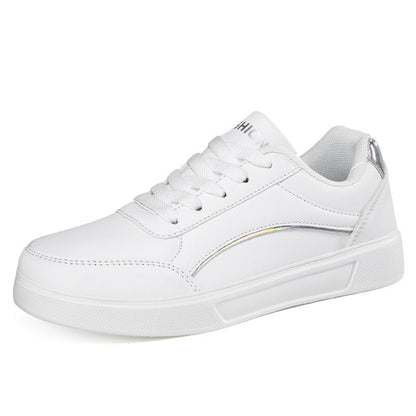 Damen Sneaker Leicht Elegant Weiße Sneaker Frauen - BerlinGlamour