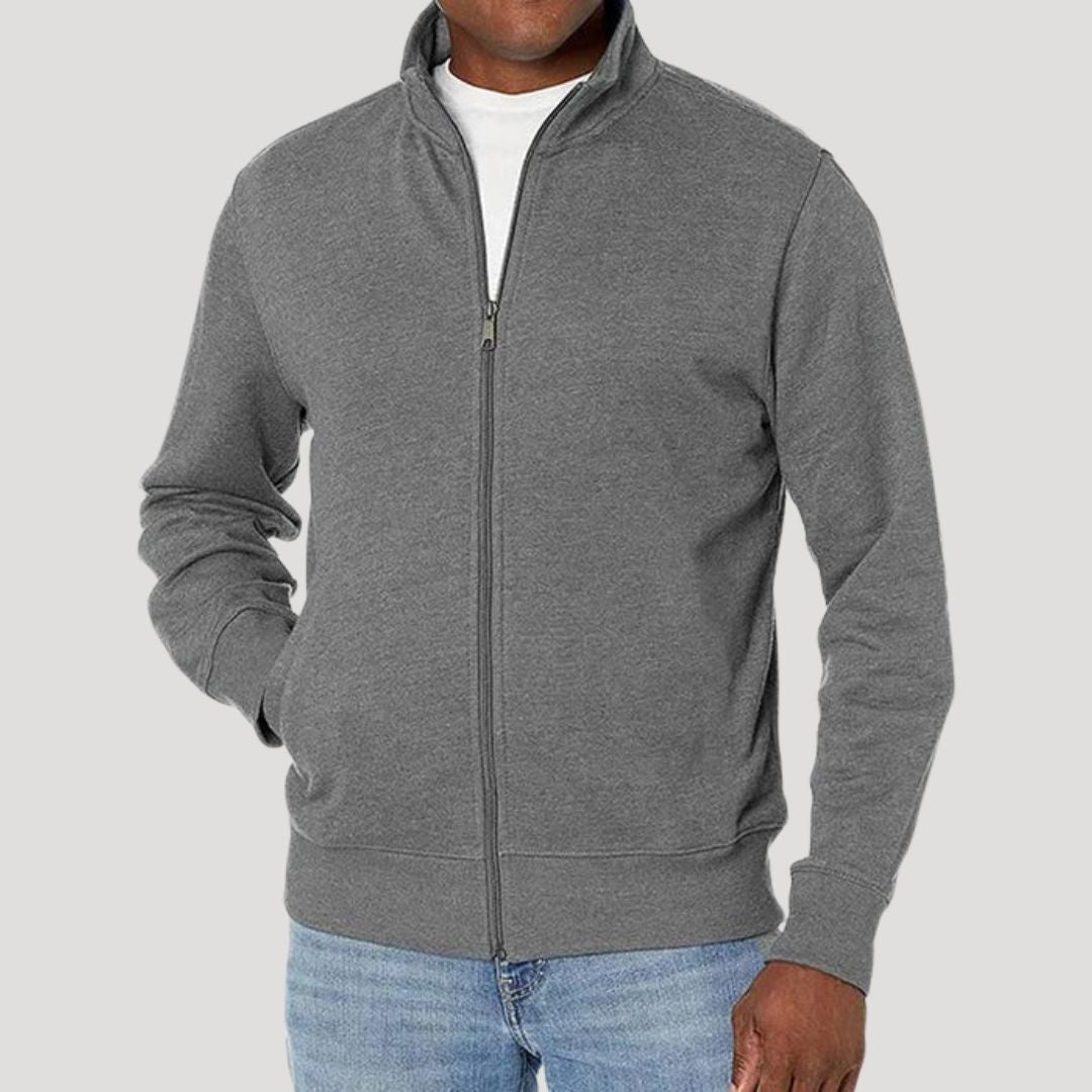Herren Frühjacksjacke Reißverschluss Freizeitjacke Modern - BerlinGlamour