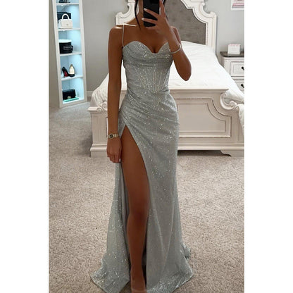 Lässiges Damenkleid Tanya mit Schlitz