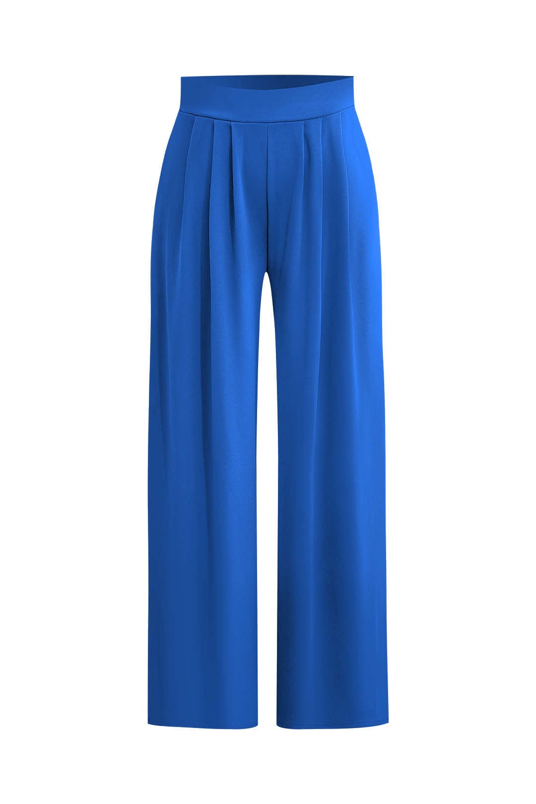 Elegantes Frauen Zweiteiler Set Crop Top Palazzo Hose