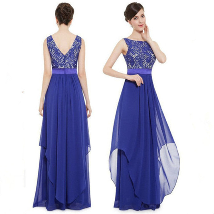 Chiffonkleid mit Spitze von BerlinGlamour
