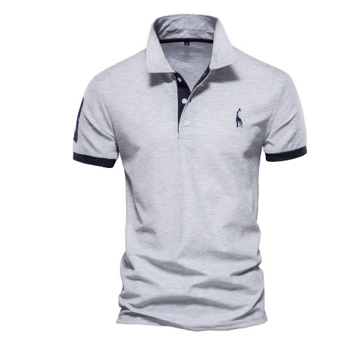 Elegantes Herren Polohemd Modern Slim Fit