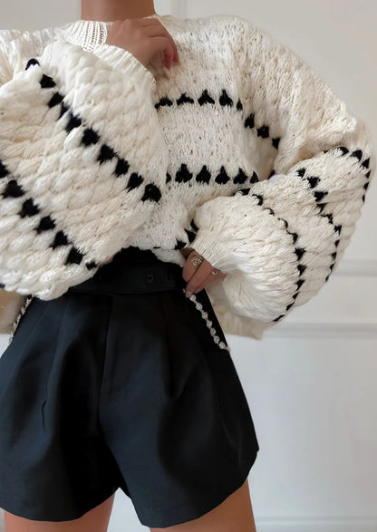 Serena | Eleganter Pullover in Vanille Zendoo.de