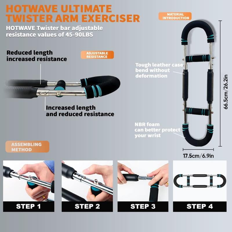 Armtrainer Twister Fitnessgerät Effektiv