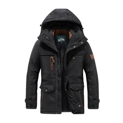 Herren Outdoor-Jacke Isoliert Wärme Winterjacke