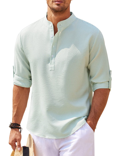 Herren Longsleeve Vielseitig für Alltag und Strand