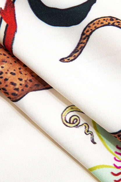 Künstlerisches Zweiteiler-Set mit Kunst-Print & Statement-Design → Kunst Zweiteiler Set Modernes Statement Design