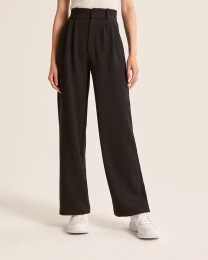 Damenschuhe passen nicht, es ist eine Hose: Damen Weite Bein Jeanshose