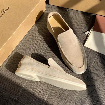 Herren Slip-On Loafers Minimalistisch Frühling Schuhe