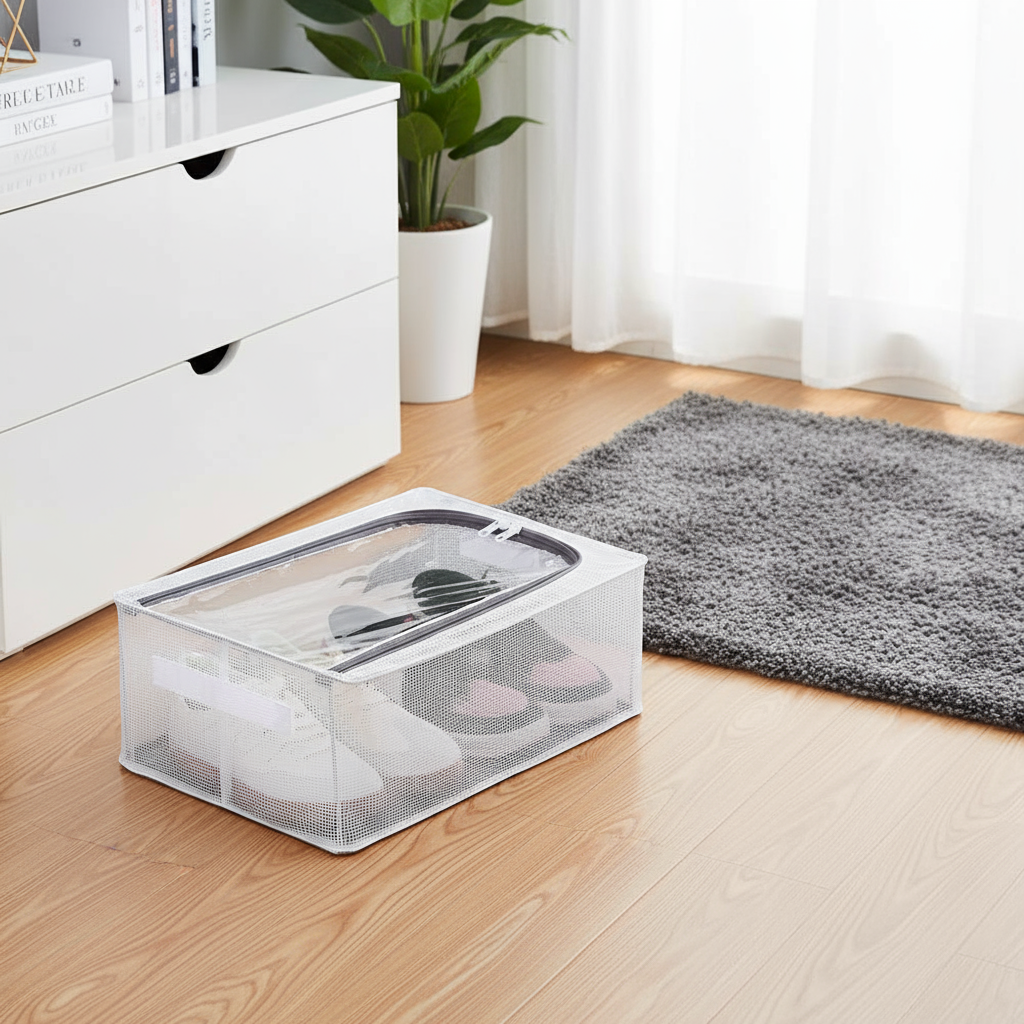 Praktischer Schuhregal Faltbar Aufbewahrungsbox