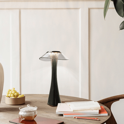 Tischlampe LED Kristall mit Touch-Dimmer und Farbwechsel