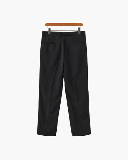 Enzo Anzughose High-Waist Weites Bein Damenhose