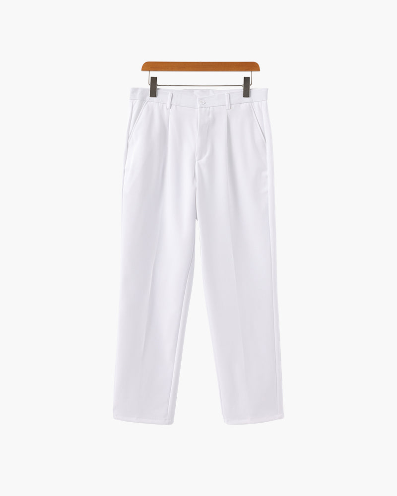 Enzo Anzughose High-Waist Weites Bein Damenhose