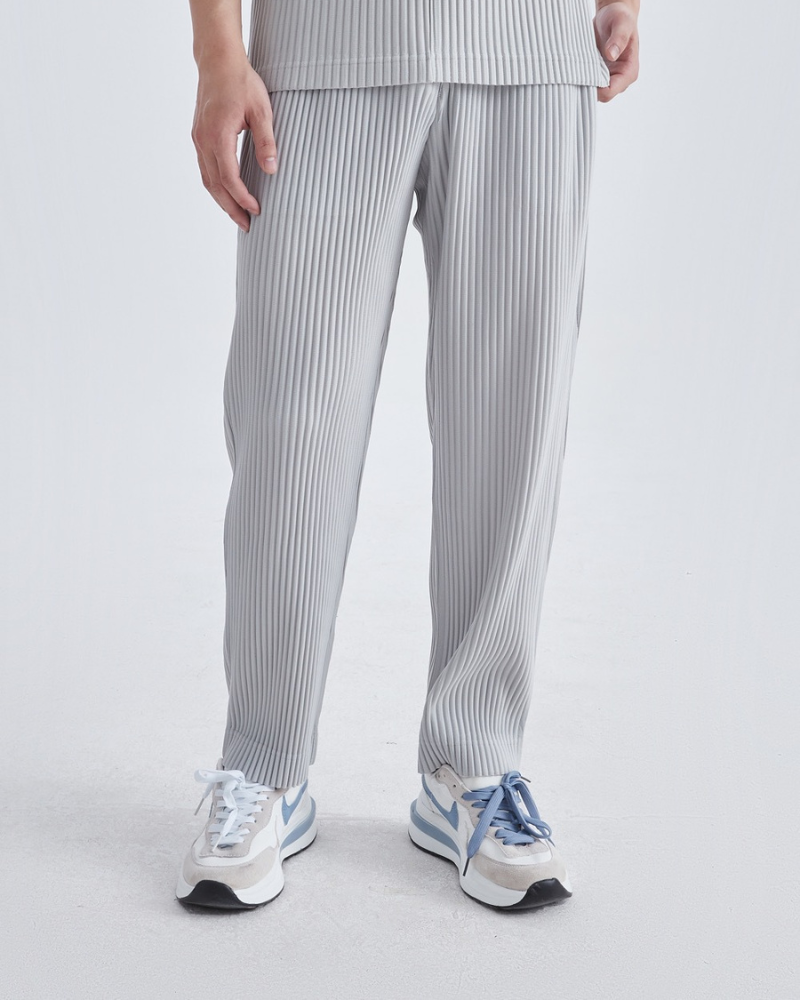 Bequeme Rippstrick-Hose Lockere Passform Elastisch Baumwolle