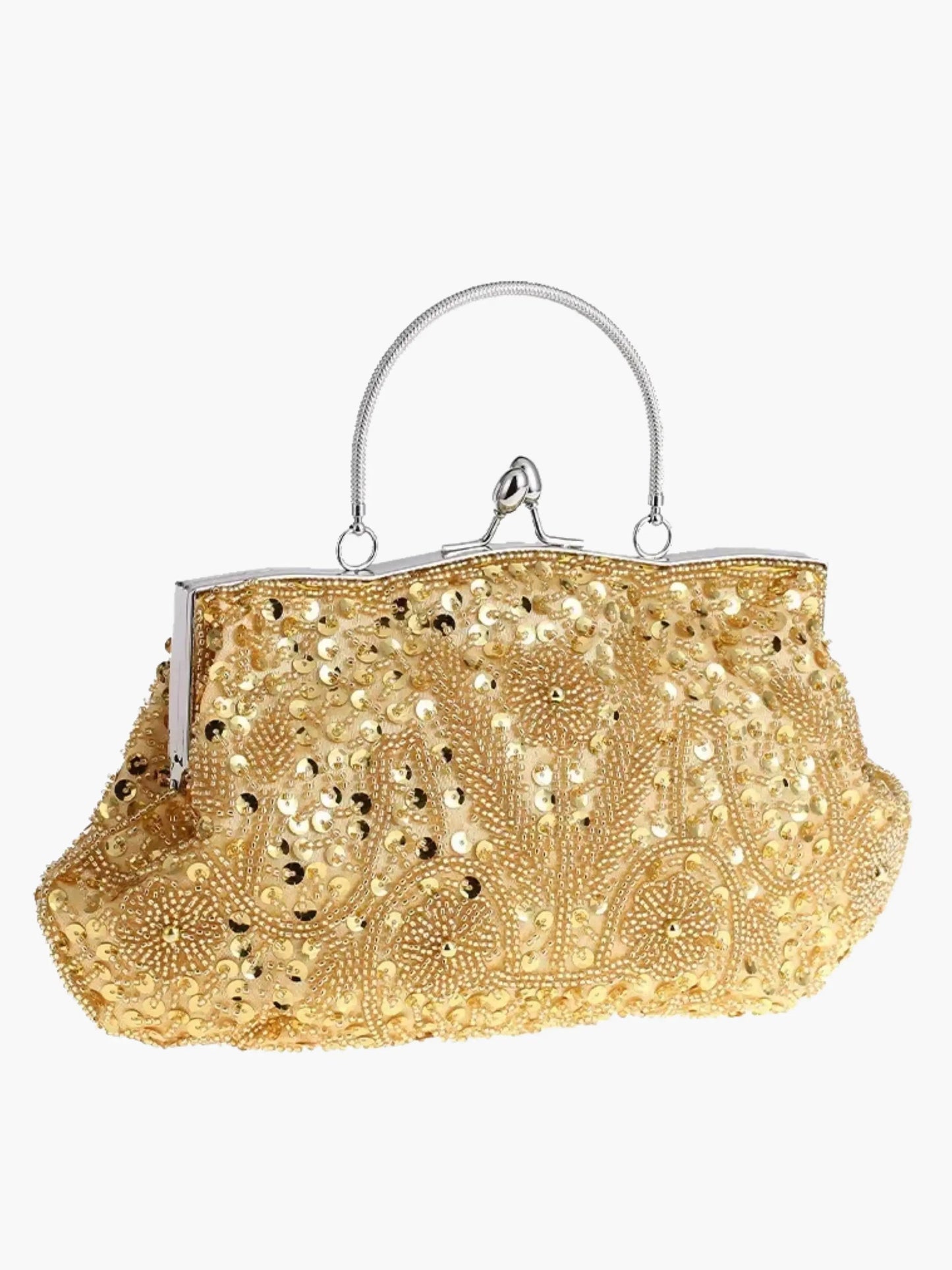 Bestickte Handtasche Vintage Stil Frauen