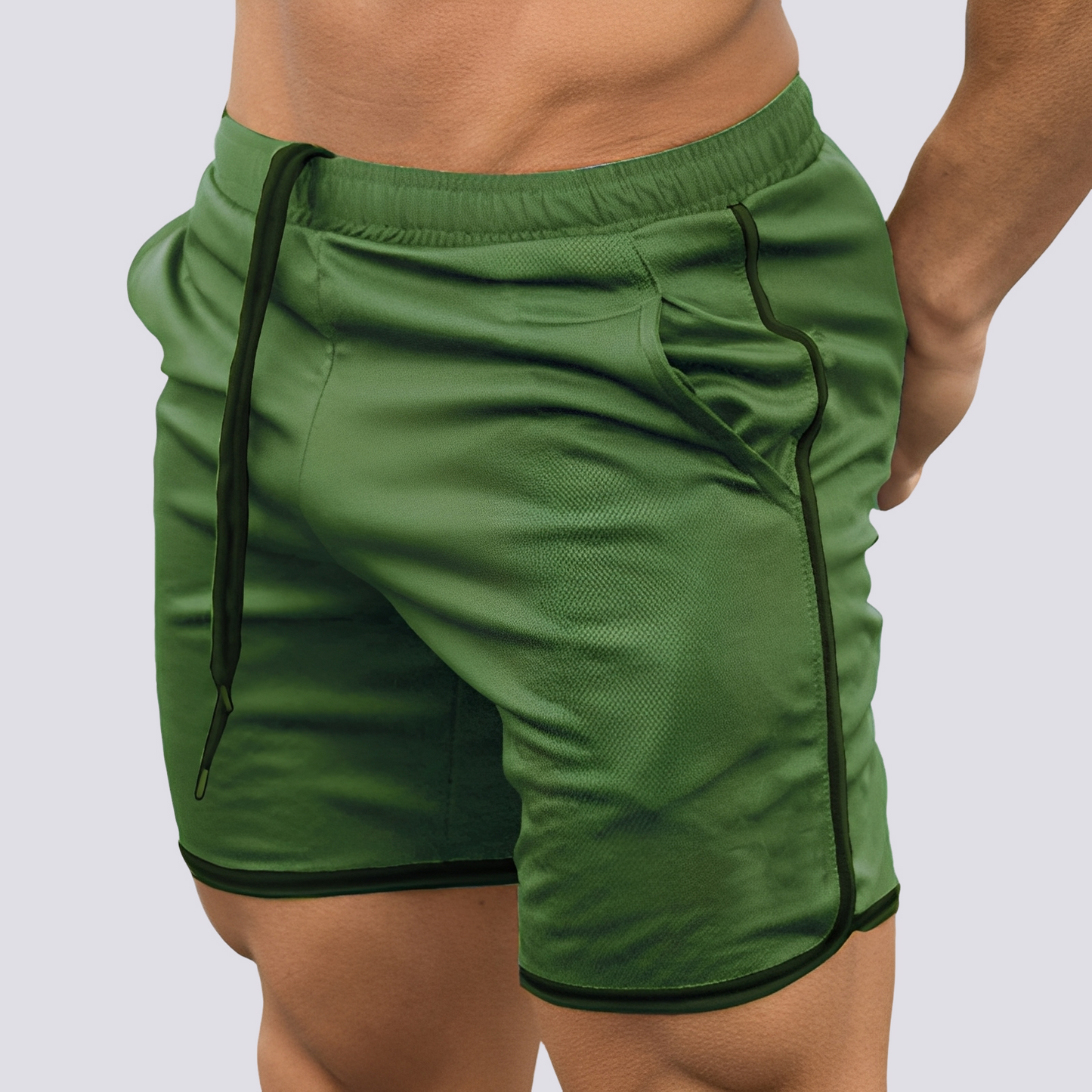 Herren Sportshorts Schnell Trocknend Stilvoll