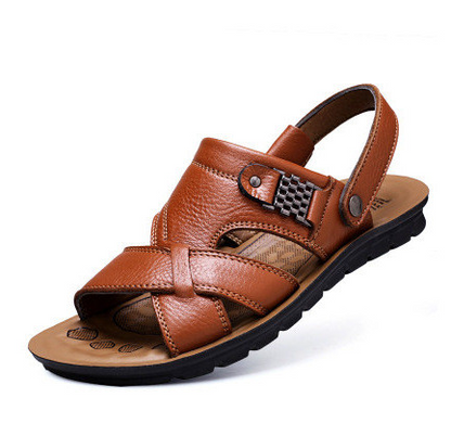 Herren Sandalen Bequem Schnalle Komfort Schuhe