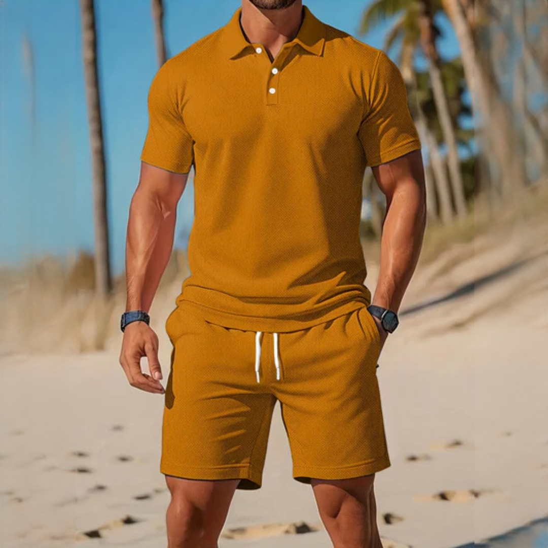 Männer Sommeroutfit Leicht Lässig Casual