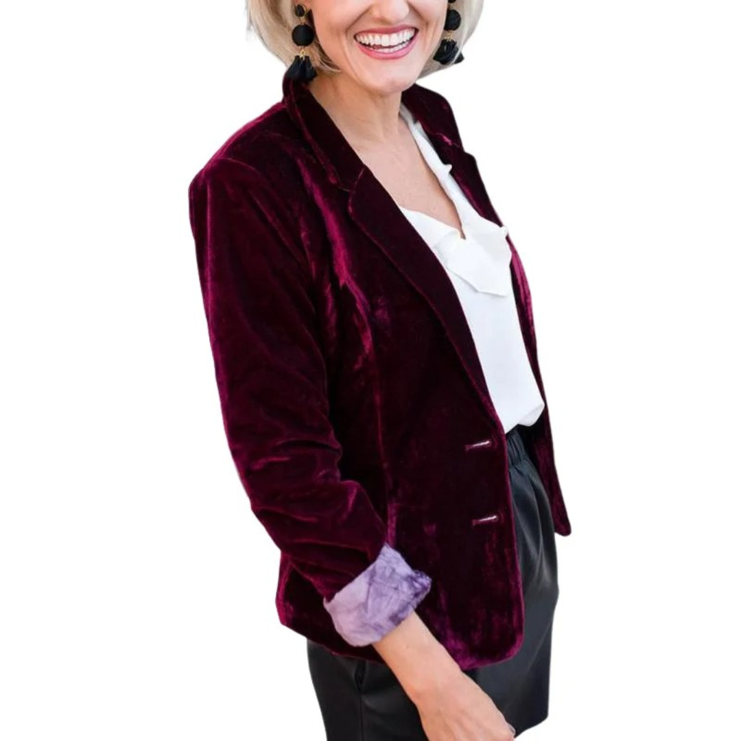 Damen Blazer Büro Chic Modern