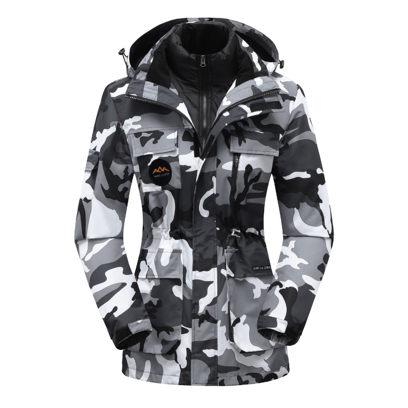 Damen Skijacke Warm Winterjacke Outdoor
