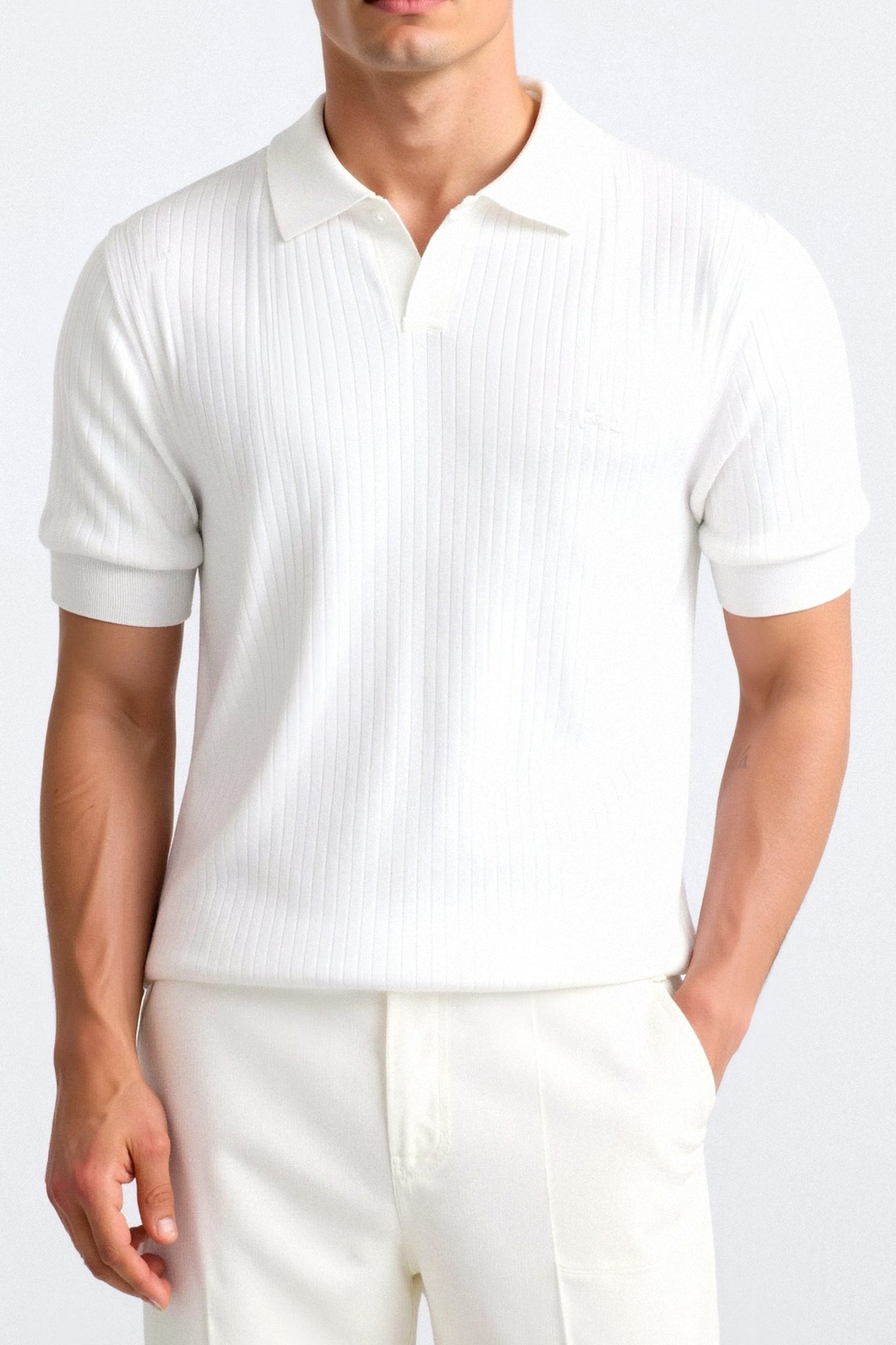 Elegantes Herren Poloshirt Kurzarm Zeitlos