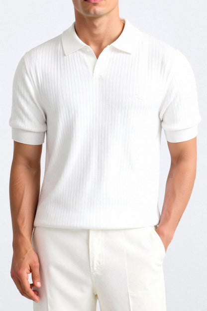 Elegantes Herren Poloshirt Kurzarm Zeitlos
