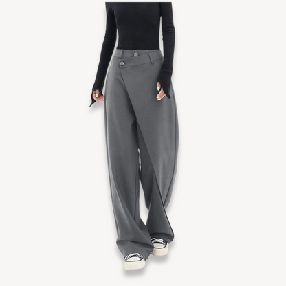 Stilvolle Frauenhosen Baggy Bequem Moderne