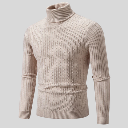 Stilvoller Rollkragenpullover Modern Warm