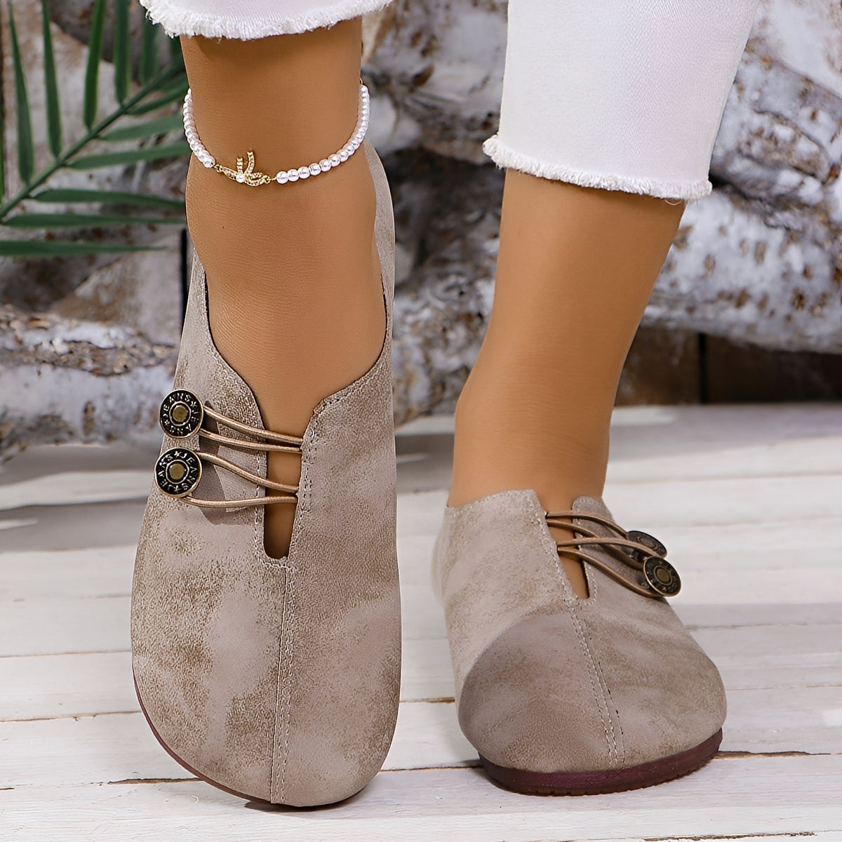 Damen Schuhe Flach Weich Stilvoll - BerlinGlamour