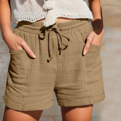 Bequeme Shorts Baumwolle Sommer