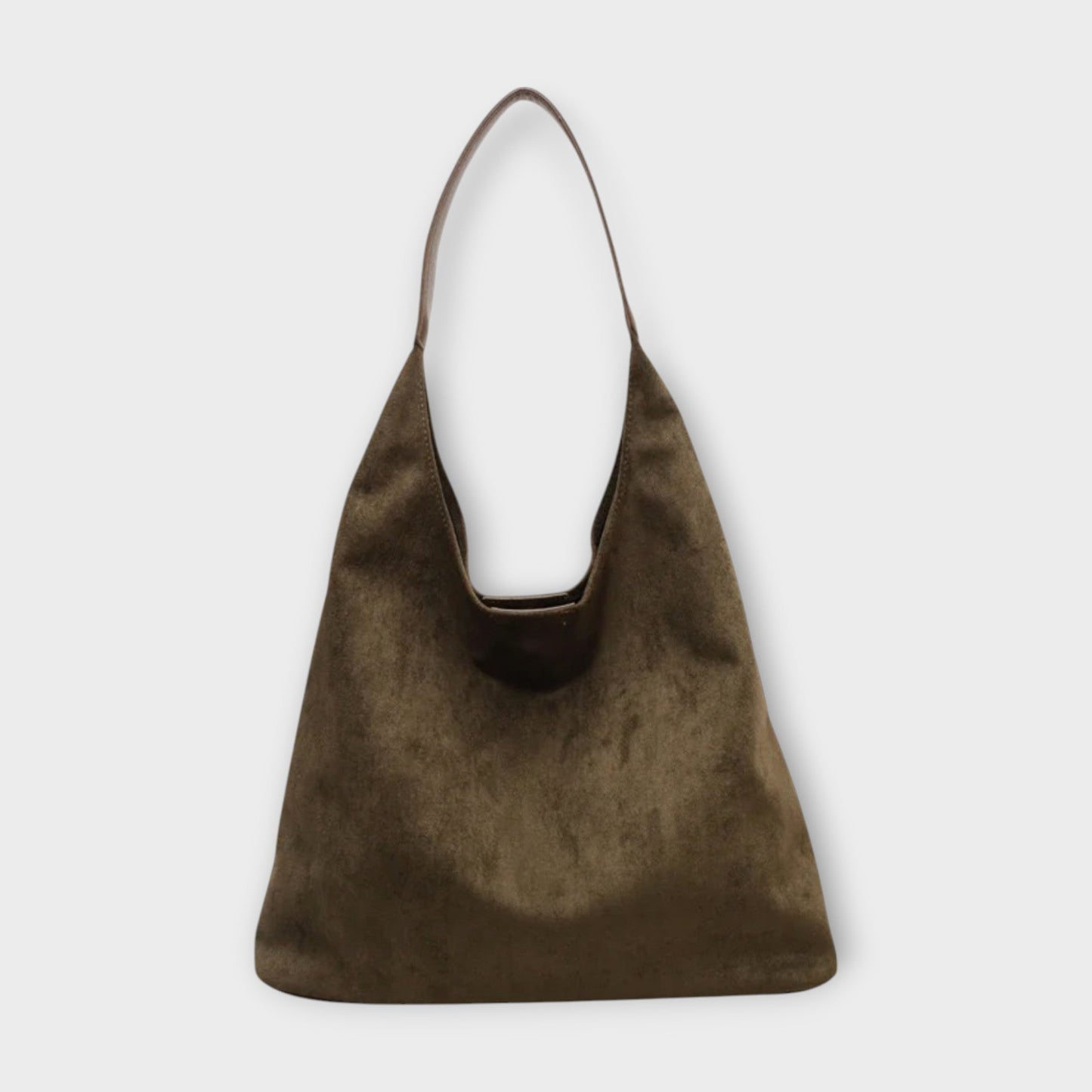 Elegante Damen Schultertasche Minimalistisch Leder