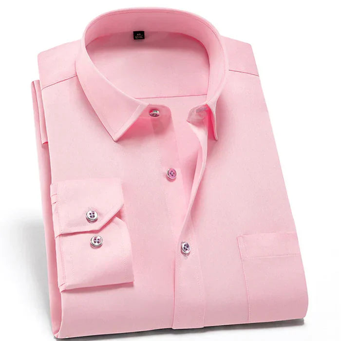 Elegantes Herrenhemd Stretch Komfort Pflegeleicht
