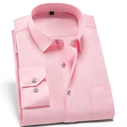Elegantes Herrenhemd Stretch Komfort Pflegeleicht