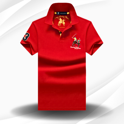 Herren Polo Shirt Sportlich Modern Slim Fit