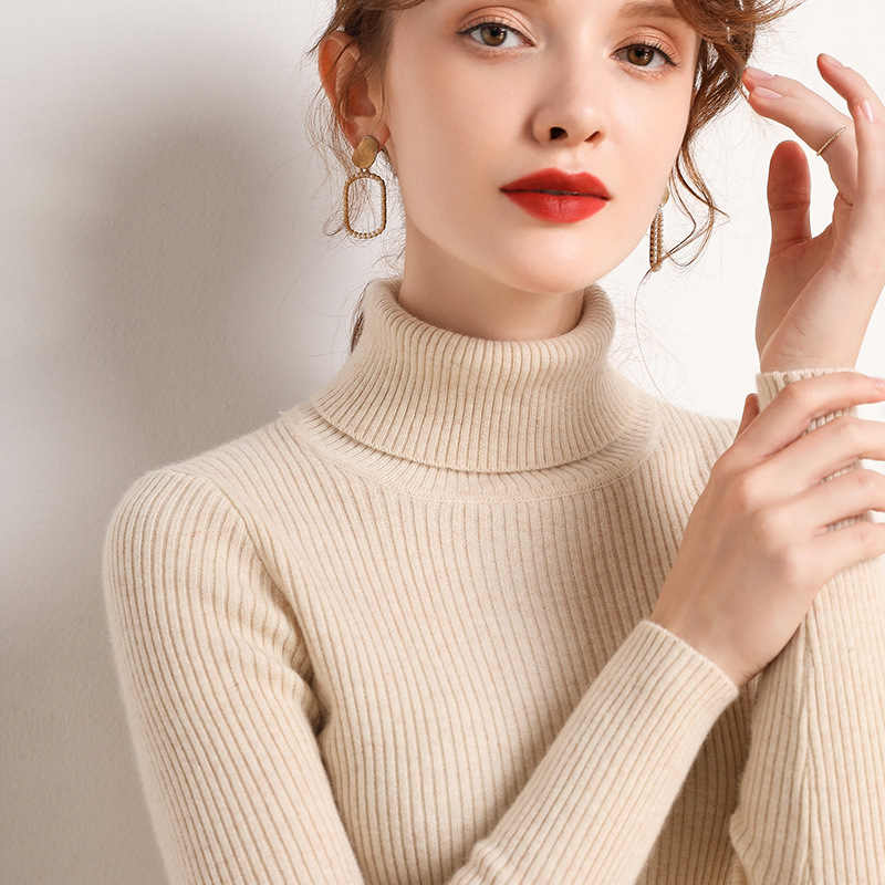 Elise Rollkragenpullover aus Strick