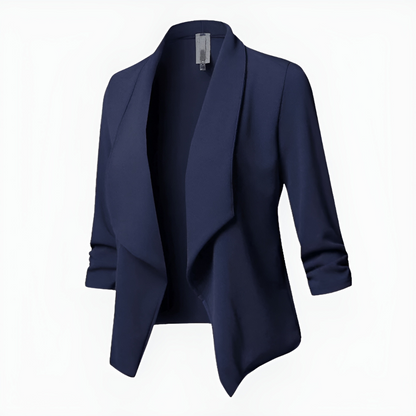 Damens Blazer Langarm Modern Chic