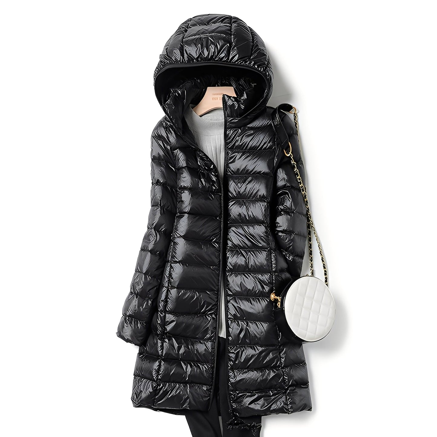 Daunenjacke Damen Stilvoll Kuschelig Warm