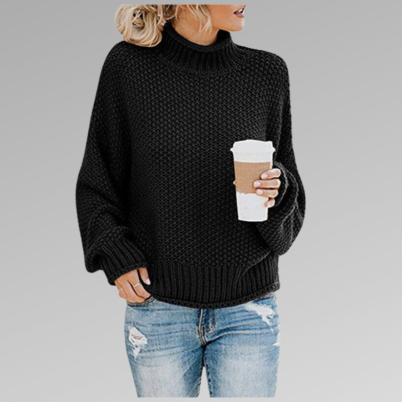 Damen Strickpullover Locker Warm Winter