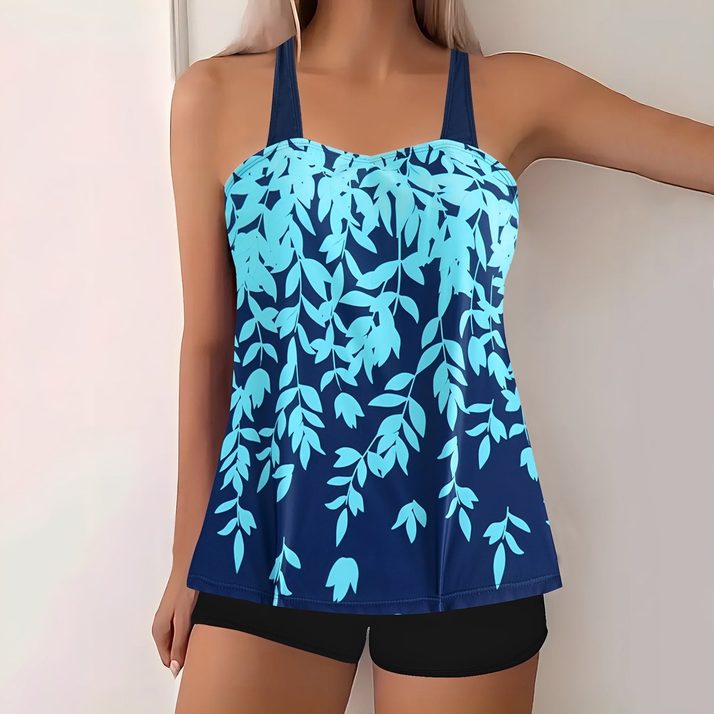 Tankini für Damen Muster Stilvoll Badeanzug
