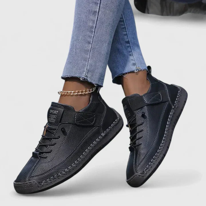 Damen Sneaker Lässig Schnürsenkel Bequem