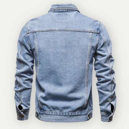 Herren Jeansjacke Modern Slim Fit