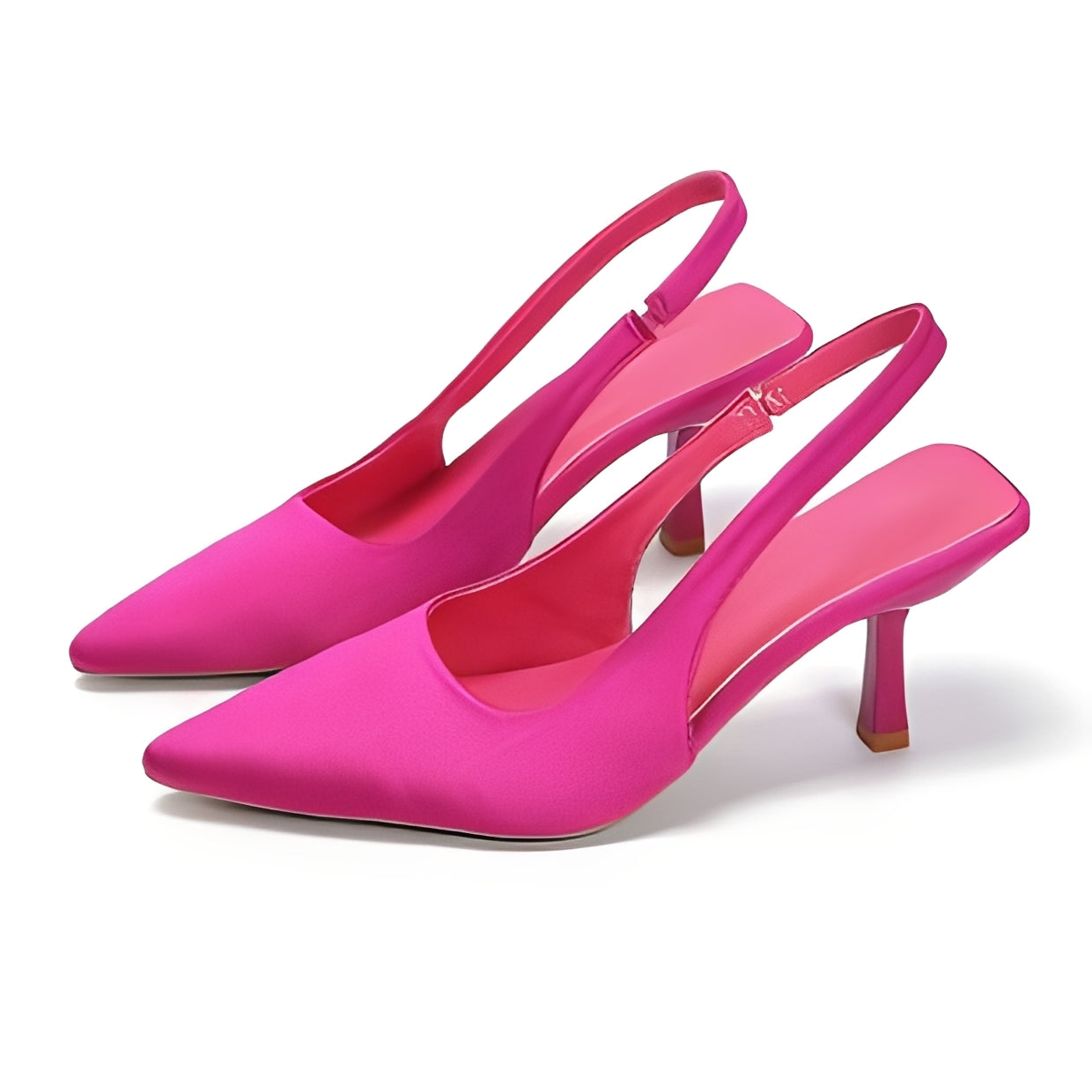 Damen High Heels Slingback Schuhe Elegantes Design