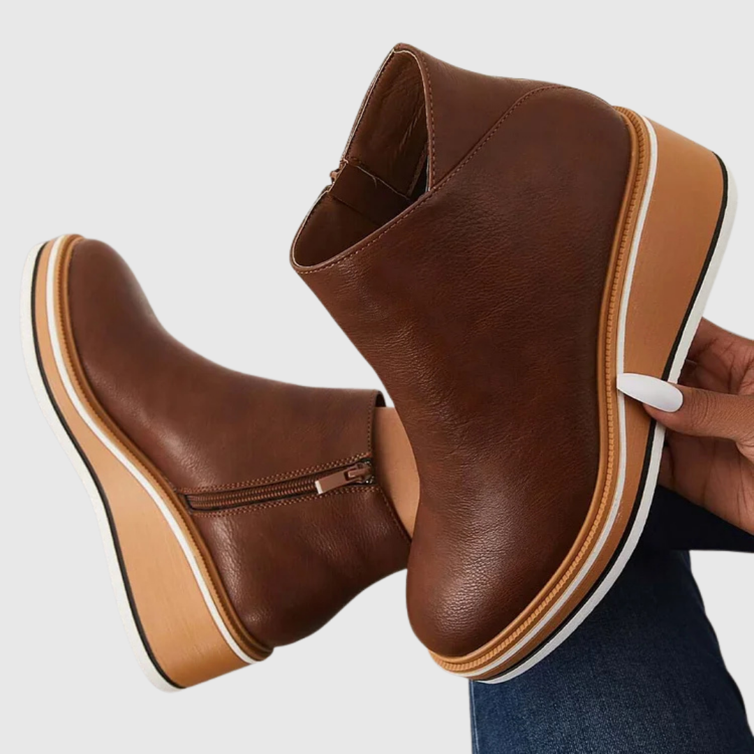Elegante Damen Stiefel Schlank Modern